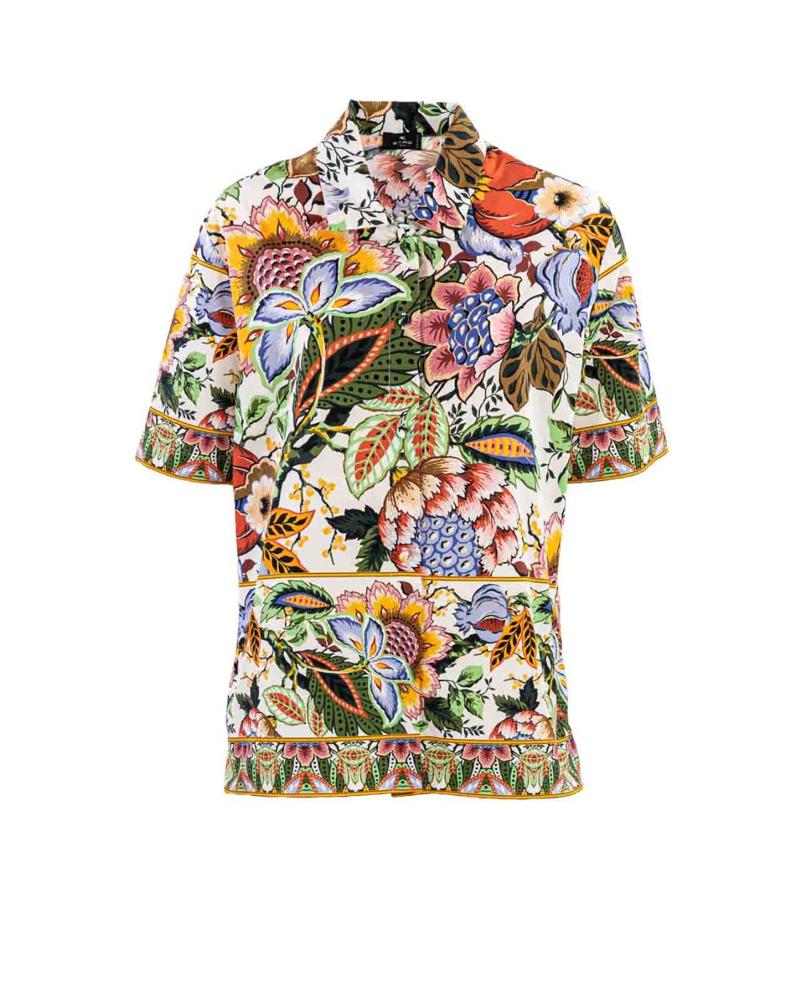 shop ETRO Saldi Camicia: Etro camicia in cotone con stampa all over.
Maniche corte.
100% cotone.
Vestibilità regolare.
Colletto.
Fabbricato in Italia.. WRIA0009 99SP520-X0800 number 7215543